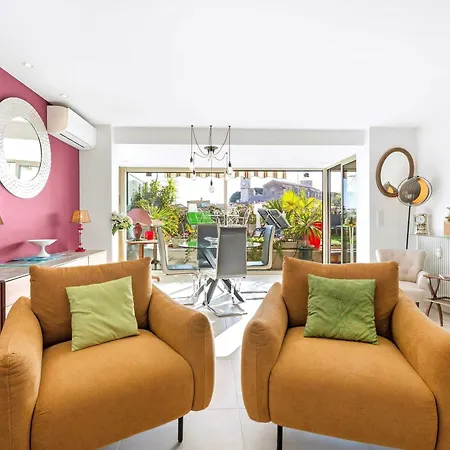 Jardin Suquet - Panoramique Grande Terrasse Vue Sur & Palais דירה *
